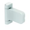 Mila Prosecure Composite Door Hinge Flush Face Fitting Timber White
