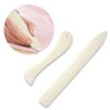 8Pcs Ergonomic Straight Bone Folder Sturdy Plastic Bone Folder Useful Smooth Touch Bone Folder Tool Embossing Creaser Paper Craft for DIY Handmade