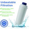 Qpro Water Filter & Descaler Tabs Compatible with Delonghi Coffee Machine DLS C002 ECAM BCO410 EC800
