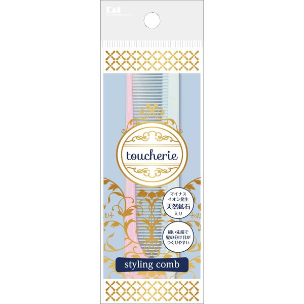Kai Corporation Toucherie Set Comb Folding