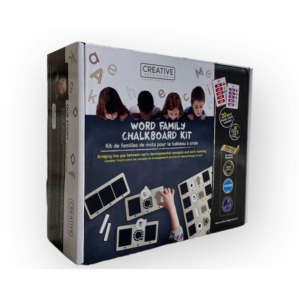 Creative Beginning Word Family Chalkboard-Based Kit