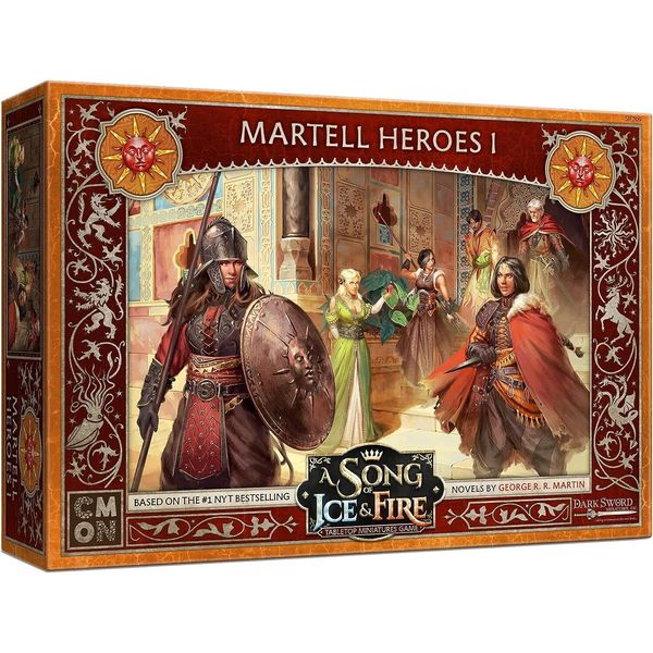 Cmon A Song of Ice and Fire Tabletop Miniatures Game Martell Heroes I Box Set