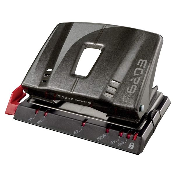 Maped Office Advanced Grey Two Hole Punch (20 sheets)