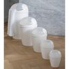 Koziol Swing-Top Wastebasket DEL S, spa turqoise
