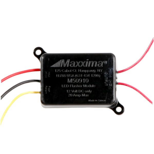 Maxxima M50910 LED Flasher Module with 16 Selectable Flash Patterns