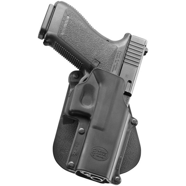 Fobus GL3 Standard Holster for Glock 20, 21, 21SF (with std Glock rail), 37, 38, 40, 41 / ISSC M22, Right Hand Paddle