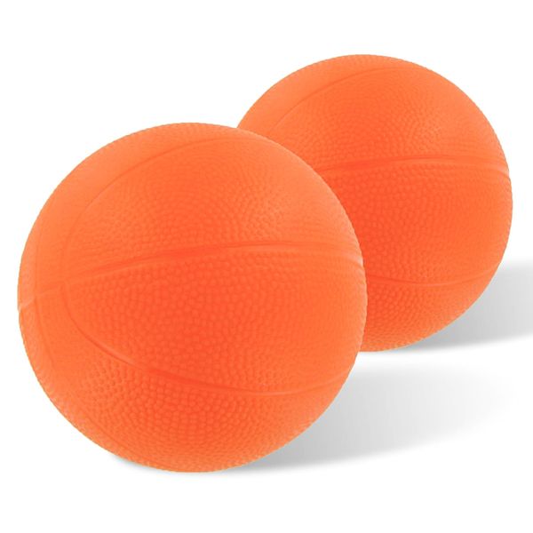 Botabee Mini Durable Basketball for Kids, 5" PVC, Compatible with VTech Smart Shots Sports Center, Easy-to-Inflate Design