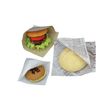 Kirax Burger Bags, 15-15, Plain, 100 Count