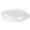 DART 6PWC 6" Foam Plate, Concorde Non-Laminated Foam Dinnerware, White