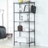 Five-Tiers Shelf Changeable Storage Utility Shelving Kitchen Organizer Wire Rack