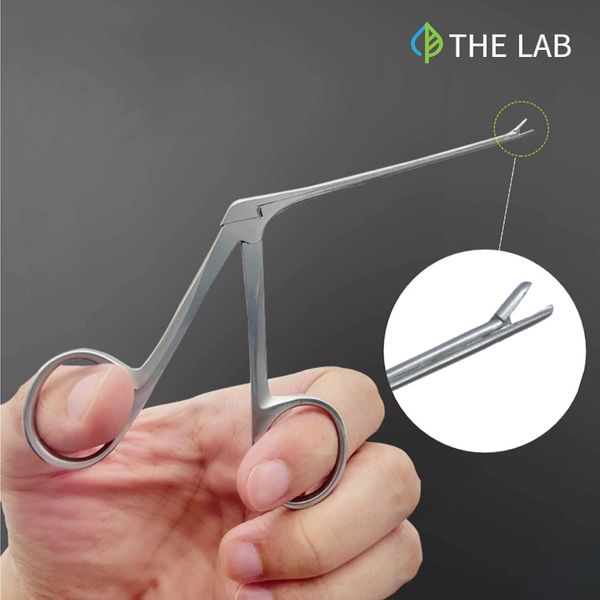 Ear forceps forcep micro forceps earwax tweezers otolaryngology medical use, 1ea