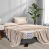 Cooling Sheets King Size Sand - Viscose Made from Bamboo, Luxury Hotel Sheet Set