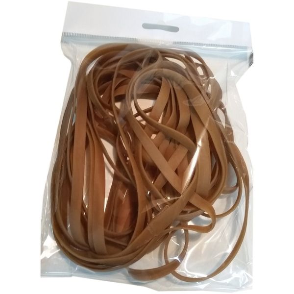 PlasticMill 30" Jumbo Rubber Band: To Prevent Trash Bags from Slipping 5 Pack.