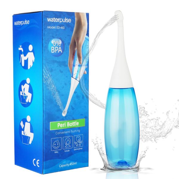 ACWOO Portable Bidet for Postpartum, 450ml Perineal Recovery Postpartum Care Portable Bidet, Postpartum Perineal Wash Bottle for Postpartum Care and Clean- Hospital Bag Maternity Essentials