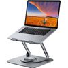 Laptop Stand for Desk, Adjustable Computer Stand with 360° Rotating Base, Erg...