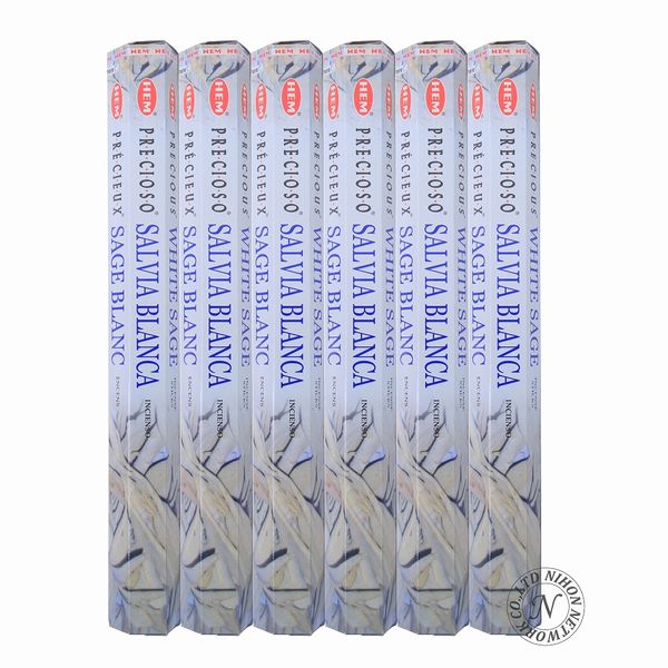 Limited special price &quot;HEM Hexagonal Incense 6-pack White Sage&quot;<br> /Mail delivery time cannot be specified Hem WHITESAGE/Incense/Cheap/India/<br> *Cancellation, changes to order details and shipping address are not possible after order confirma