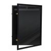 2PCS Jersey Display Case Frame Shadow Rack Box Exquisite Lockable Hanger Wood