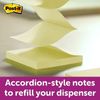 Post it Greener Dispenser Notes 3x3 Canary Yellow 12 Pads 100 Sheets Pack