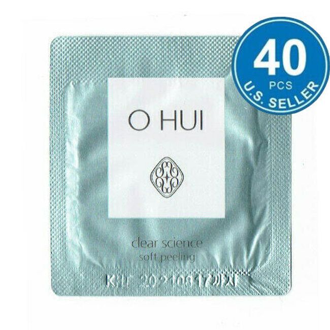 OHUI Clear Science Soft Peeling  1ml x 40pcs O HUI US Seller