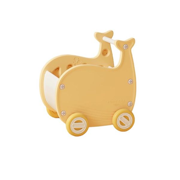 Gorocking Whale Wagon Toy Storage Box Box Pushcart Baby Kids Wagon