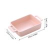 LIFKOME Ceramic Baking Pan Rectangular Bakeware Casserole Dish Oven Dish Tray Lasagna Pan for Cooking Serving Cake Dinner Kitchen Wrapping