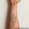 Large 'Seaweed' Temporary Tattoo (TO00022017)