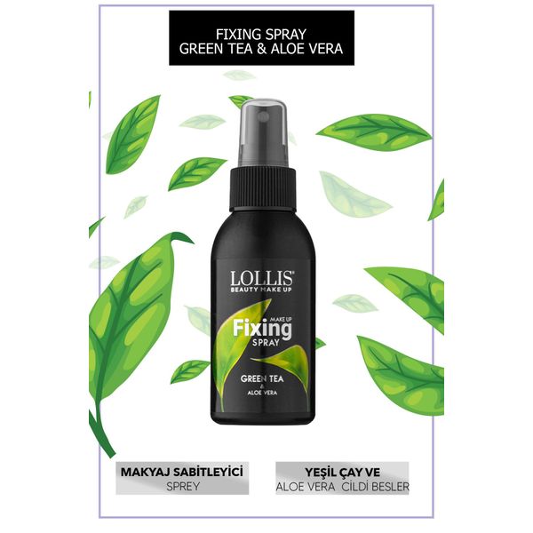 Make Up Fixing Spray Green Tea & Aloe Vera / Makyaj Sabitleyici Sprey Yeşil Çay & Aloe Vera