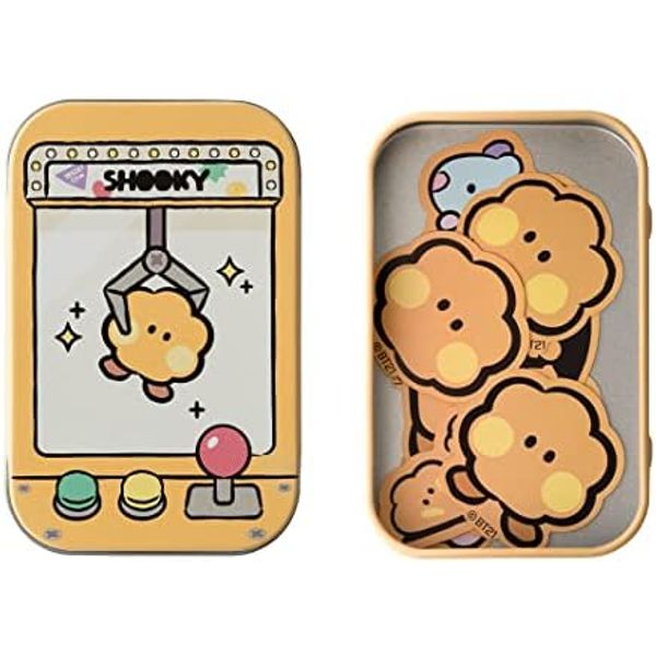  BT21 minini (12) (SHOOKY) TIN CASE STICKER SET    5