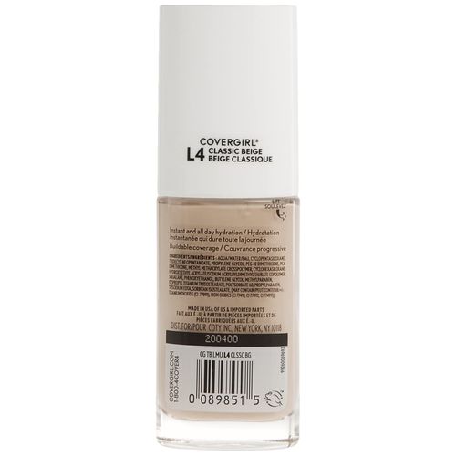 COVERGIRL Trublend Liquid Makeup Classic Beige L4 1 Fl Oz, 1.000-Fluid Ounce