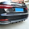 Black Rear Bumper Lower Lip Diffuser Shark 5 Fins Spoiler Chin For E46 E90 E92