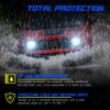 4Pcs 5-3/4" 5.75" LED Headlights Hi/Lo Beam For Corvette Chevelle*/