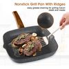 17 Pieces Cookware Set Nonstick Granite Coated Pots and Pans Set Bakeware Set US