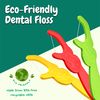 Dr. Ram's Kids Flossers - Fun Flexi Flossers - 300 Count Kids Floss with Interactive Educational Puzzle - Gum-Friendly Design - Light Citrus Fruit Scent