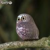 EUGY Eco-Friendly 3D Paper Puzzle (Owl)