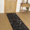 runrug Carpet Runner Rug - For Hallway, Kitchen Floor, Corridor - Width 70cm x 210cm Long - Grey Scroll