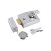 Yale P-89-SC-SC-60 - Deadlocking Nightlatch - 40mm - Chrome Finish - High Security with automatic deadlock