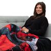Northwest Micro Raschel Throw Blanket Decke, Polyester, Swordsman, 46" by 60"