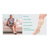 Juzo Reversible Versatile Support 30-60mmHg Calf Compression Wrap, Beige, XL Max Regular