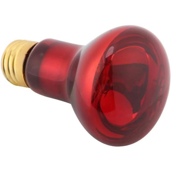 Reptile Infrared Heating Lamp, E27 Red Pet Bulb Night Heating Bulb Health Lamp f