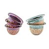 Handmade pottery earring holder, by Ning's Pottery (Green)