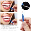 80 Pcs Interdental Brushes, Soft Dental Brushes Floss Brushes Teeth Brushes Toothpick Tooth Flossing Head Oral Dental Hygiene Brush for Cleaning Gaps Between Teeth