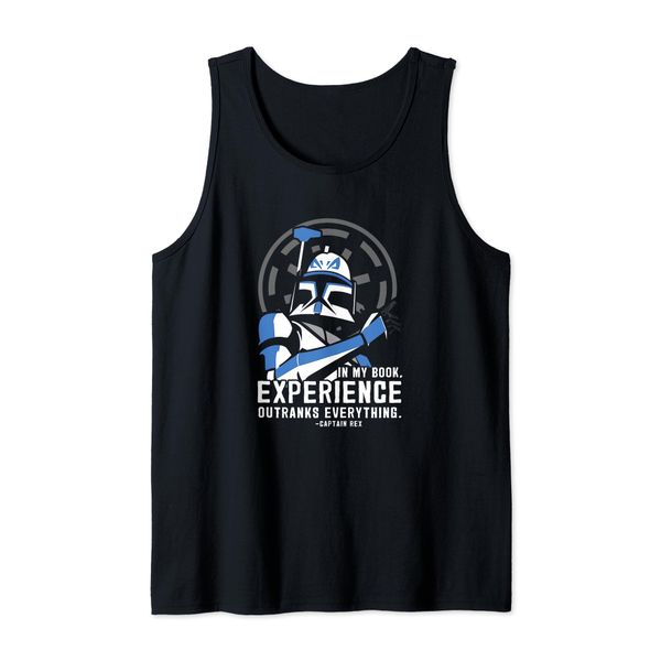 Star Wars Clone Wars Captain Rex Experience Tank Top