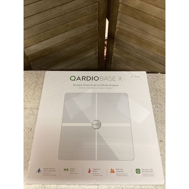 QardioBase X - Smart Body Fat scale - 12 Values