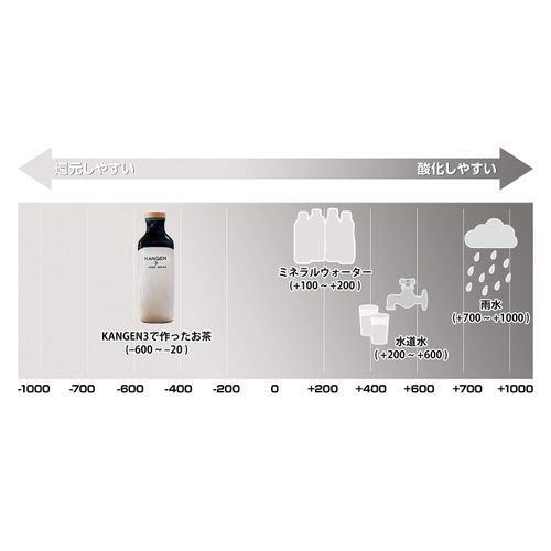 OJIKA Industry (KANGEN4) Reduced-kun Low Potential Hydrogen Production Bottle, Ceramic