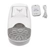Tiardey Professional Bubble Machine for Parties Wedding Portable Automatic Bubbles Maker for Outdoor（White）