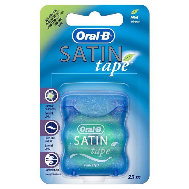 Oral-B Satin Mint Dental Floss, 25m