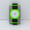 Freestyle Libre 1/2 Sensor Armband Holder - Super Soft Elastic Fabric - Black/Green