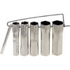 Superior Tool 03755 Socket Wrenches-6 Piece Wrench Set with Turner Bar and
