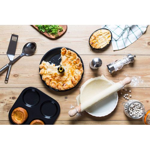 Tala Performance, 23cm / 9 " Round Pie Dish, Professional Gauge Carbon Steel withEclipse Premium Non-Stick Coating
