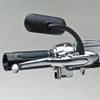 Black Motorcycle Mini Oval Side Mirror For Harley Davidson Street Glide Special